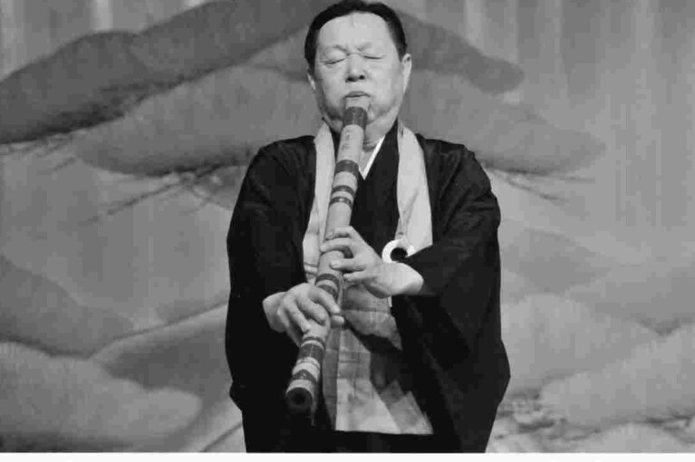 Koncert komuso shakuhachi w wykonaniu Kogetsu Maekawa Sensei
