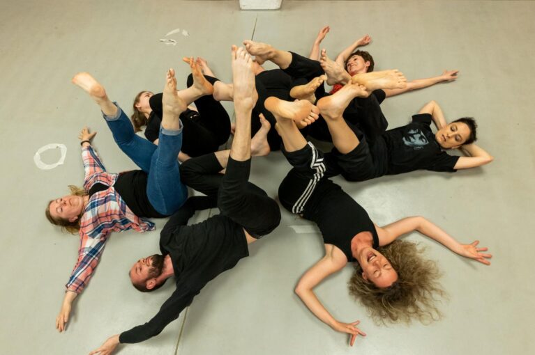 Warsztaty z Igą Załęczną „Teatr w działaniu". Fot. HOLLYBABA