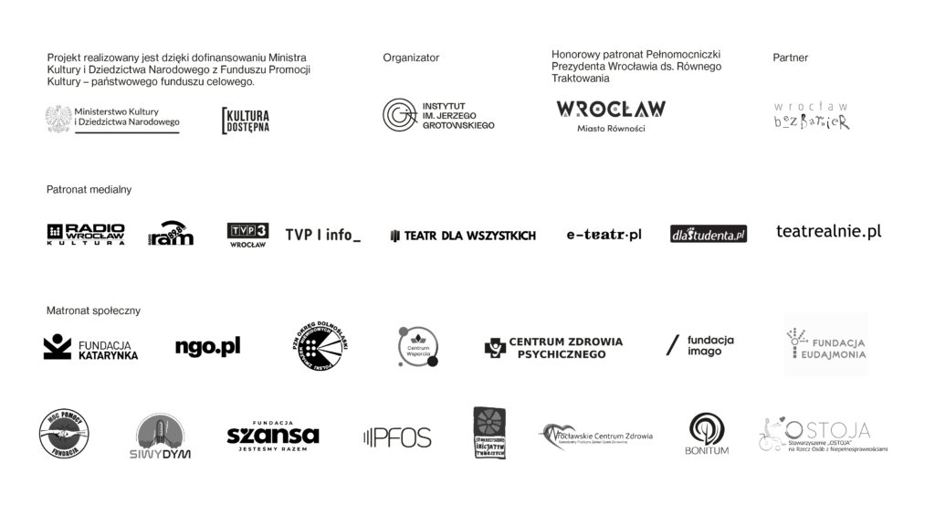 Logotypy Teatru na receptę