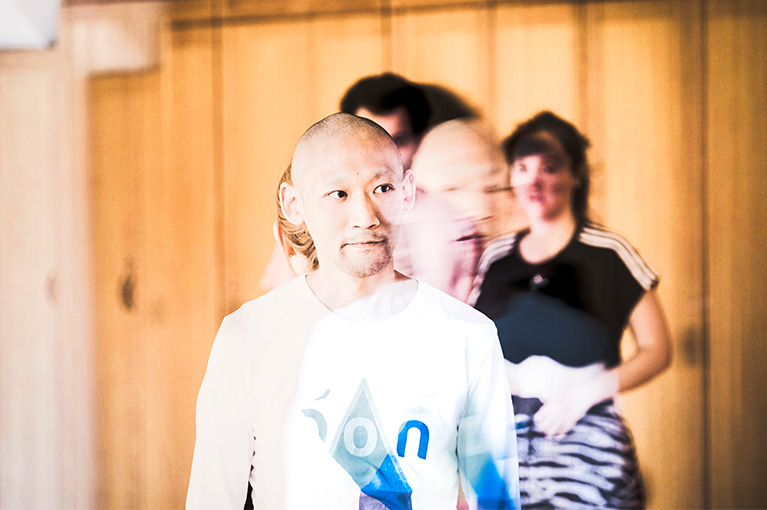 Warsztaty tańca butō, fot. Dominik Kurzyński