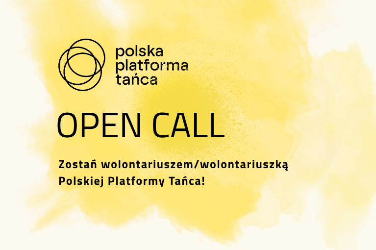 Nabór na wolontariat przy Polskiej Platformie Tańca